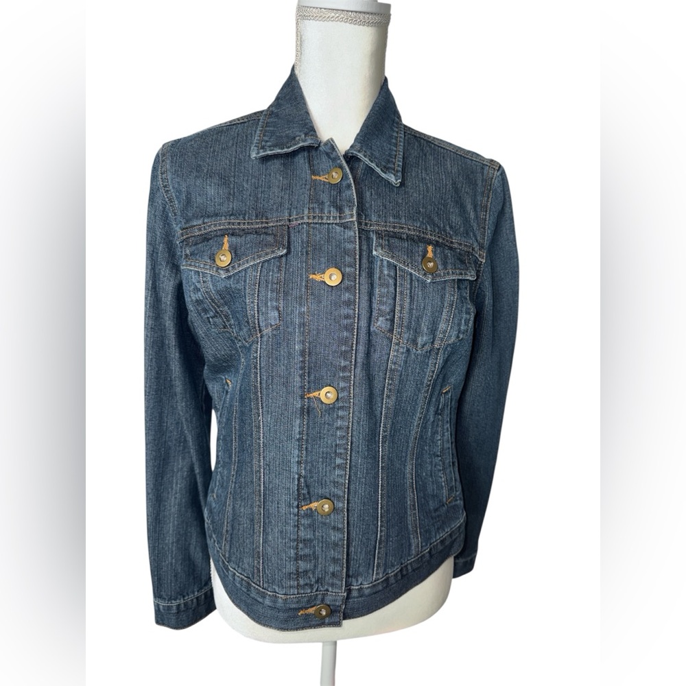 G.H. Bass & Co. Denim Jacket size SMALL #225